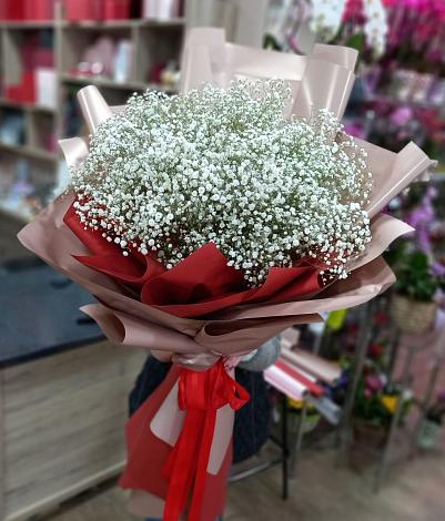 Букет цветов из: Гипсофила в Краснолипье