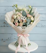 Букет цветов из:  Розы и Лизиантусы в Краснолипье