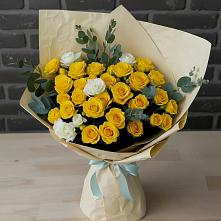 Букет цветов из:  Розы в Краснолипье