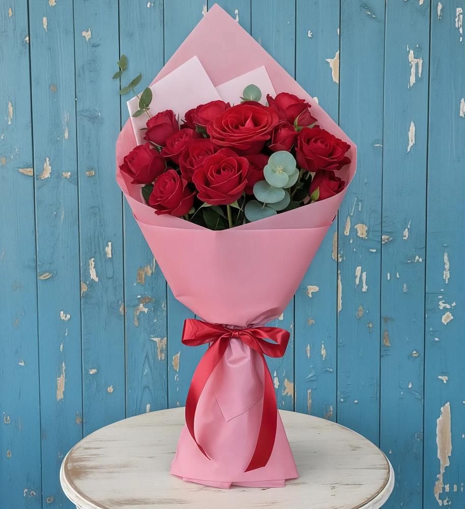 Букет цветов из: Розы в Краснолипье