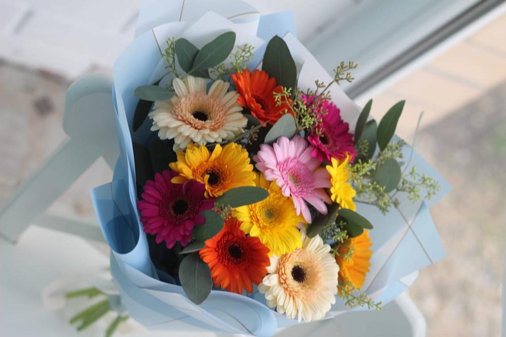 Букет цветов из: Герберы в Краснолипье