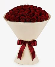 Букет 101 Бордовая роза Блэк Бакарра в Краснолипье