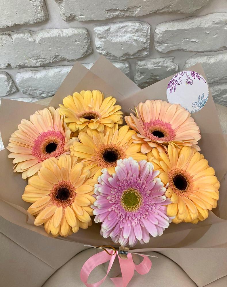 Букет цветов из: Герберы в Краснолипье