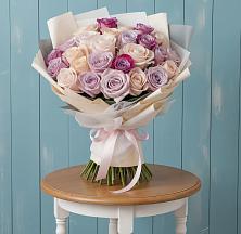 Букет цветов из:  Розы #REPLACE_PRED# Краснолипье