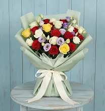 Букет цветов из:  Розы в Краснолипье