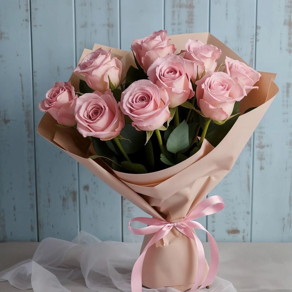 Букет цветов из: Розы в Краснолипье