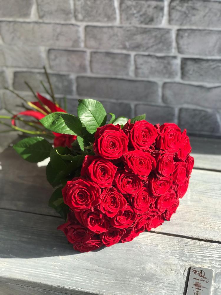Букет Красные розы Фридом в Краснолипье