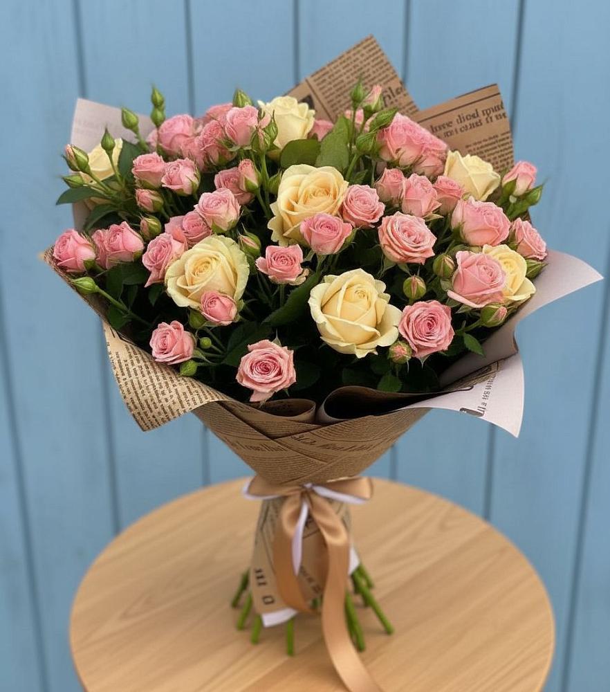 Букет цветов из: Розы в Краснолипье