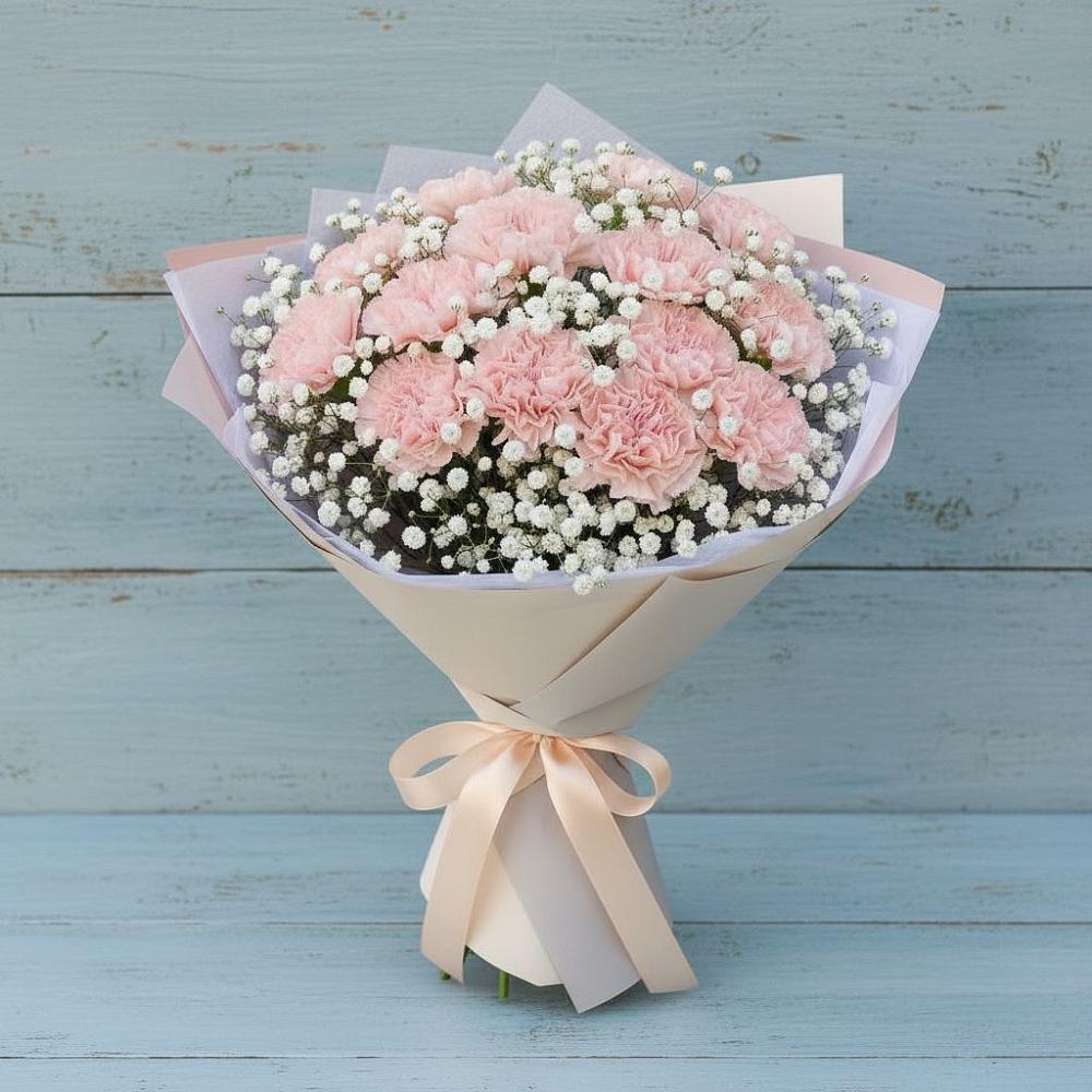 Букет цветов из: Гвоздики в Краснолипье