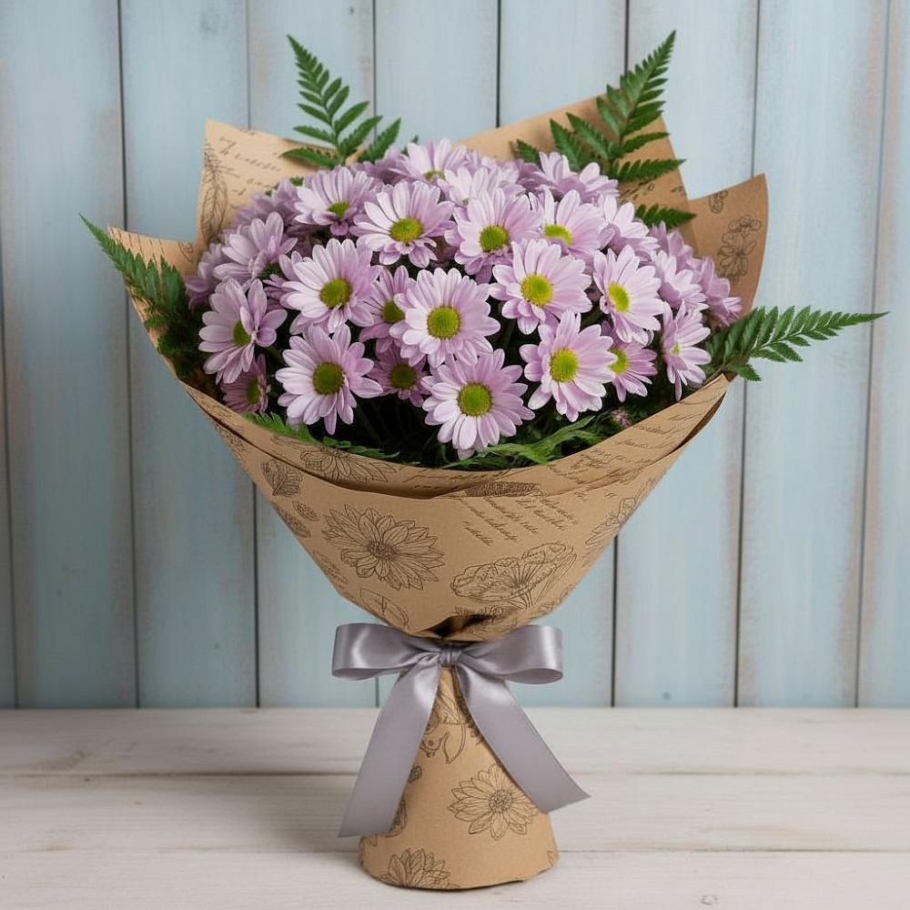 Букет цветов из: Хризантемы в Краснолипье