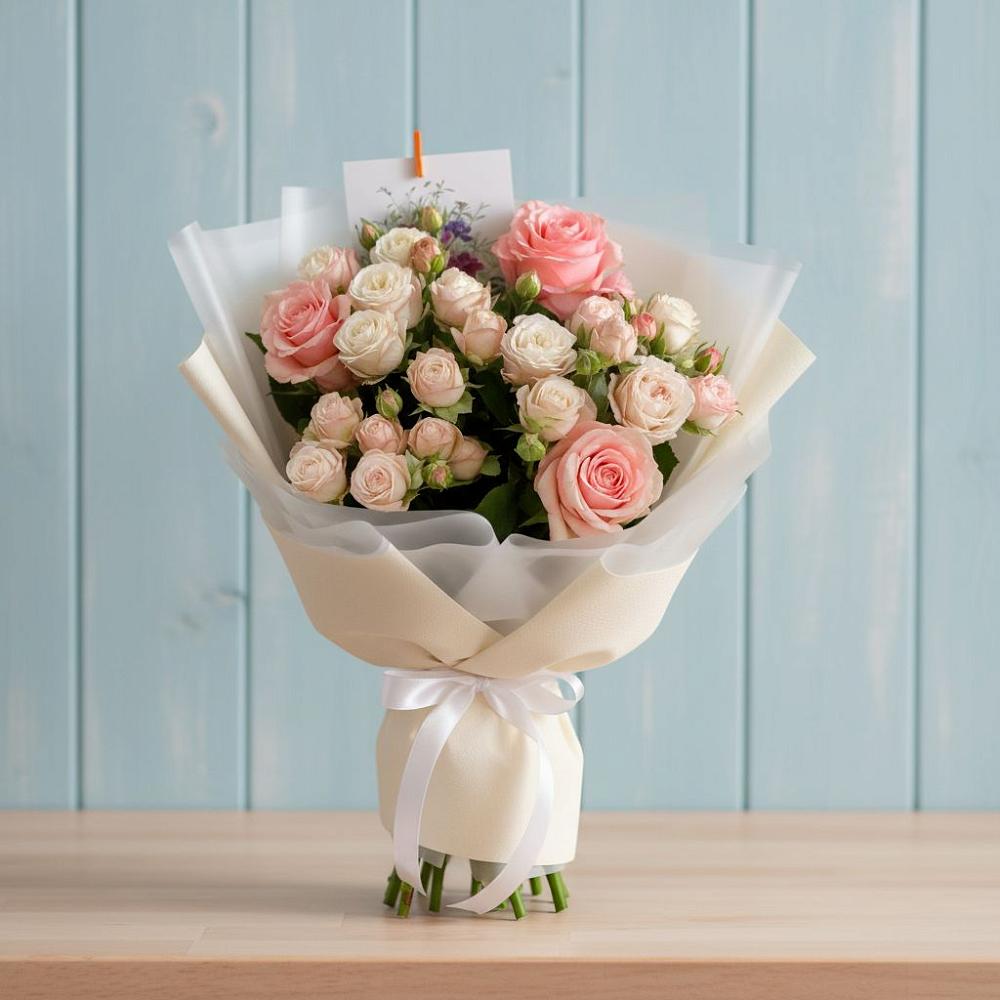 Букет цветов из: Розы в Краснолипье