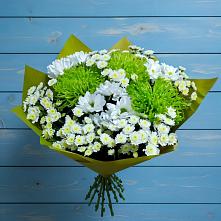 Букет цветов из:  Хризантемы #REPLACE_PRED# Краснолипье