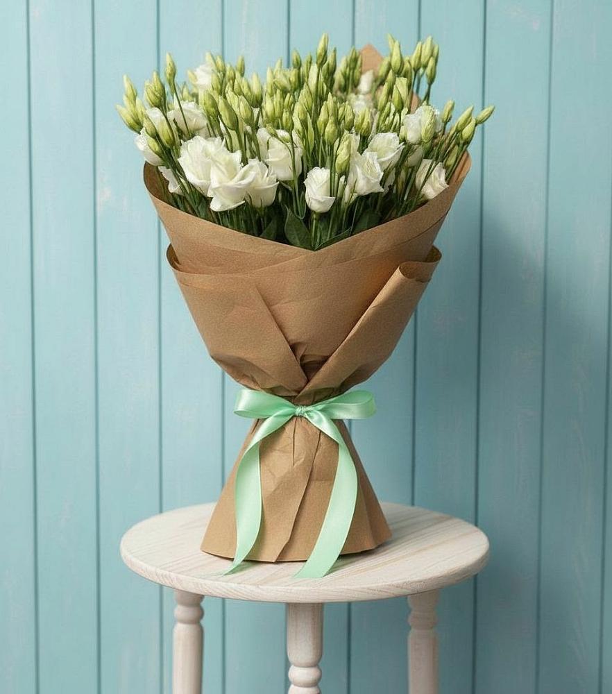 Букет цветов из: Лизиантусы в Краснолипье