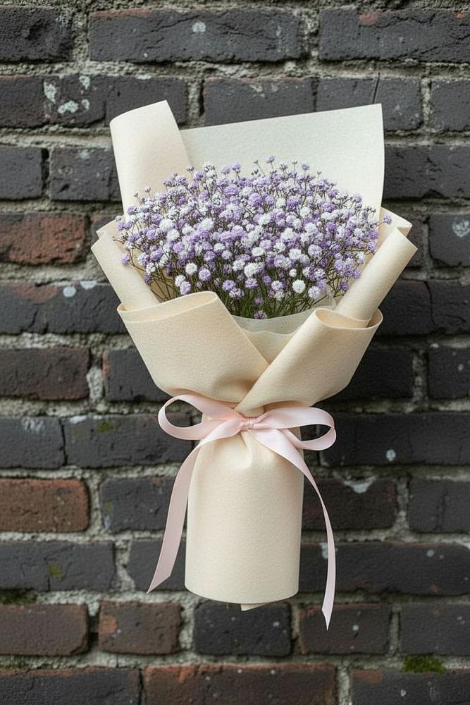 Букет цветов из: Гипсофила в Краснолипье