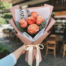 Букет цветов из:  Розы #REPLACE_PRED# Краснолипье