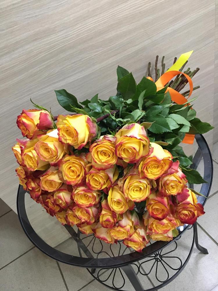 Букет Желтые розы в Краснолипье