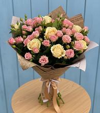 Букет цветов из:  Розы в Краснолипье