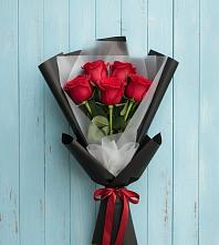 Букет цветов из:  Розы #REPLACE_PRED# Краснолипье