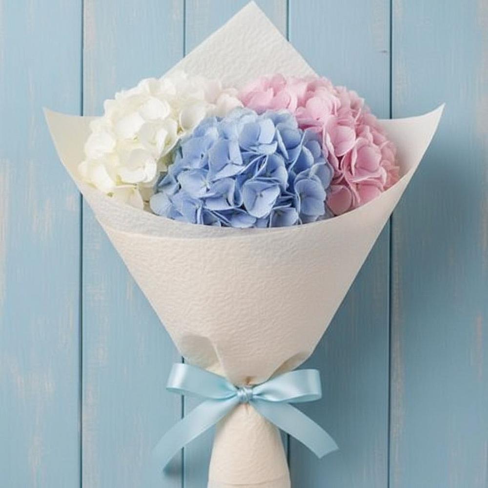 Букет цветов из: Гортензия в Краснолипье