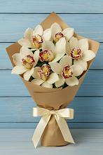 Букет цветов из:  Орхидеи и Розы в Краснолипье